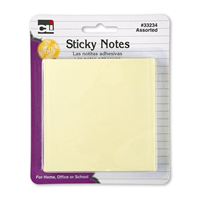 CIL Sticky Notes Yellow