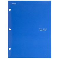 Mead Five Star Folder 2 Vertical Dividers 2 Pocket