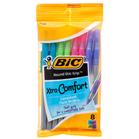 Bic Xtra Comfort Pens 8pk.
