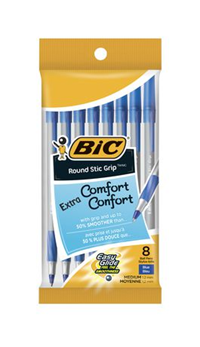 Bic Xtra Comfort Pens 8pk.