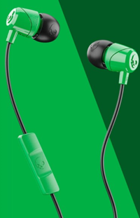 Skullcandy Jib Wired Earbuds Green-Black