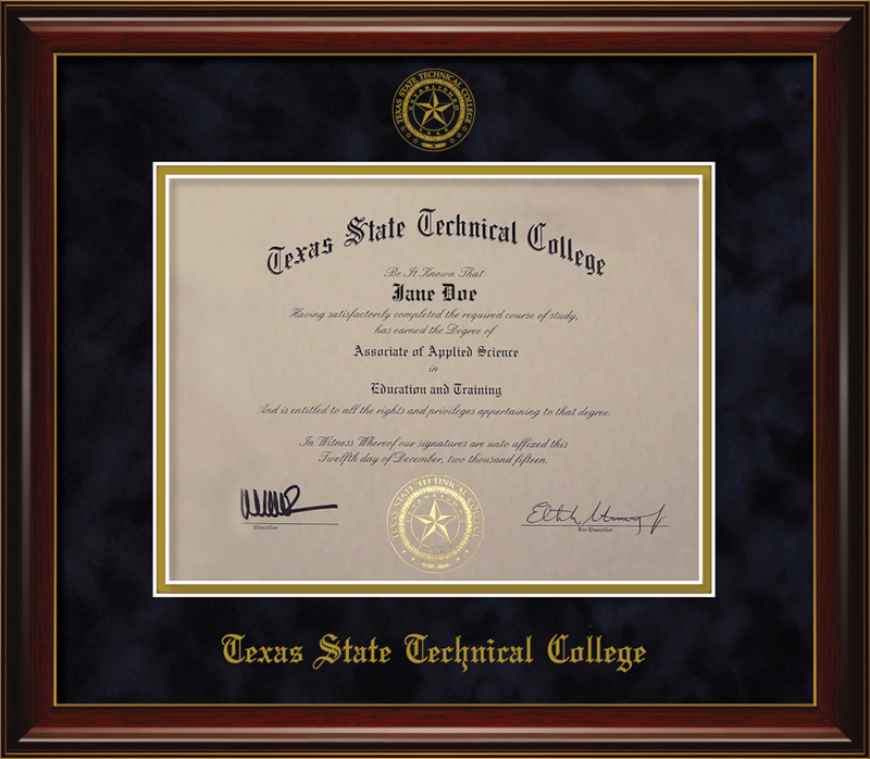 TSTC Diploma Frame 7011 Brown (SKU 1050771172)