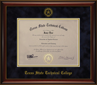 TSTC Diploma Frame 7011 Brown