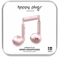 Happy Plugs Pink Gold Wireless