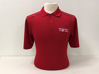 Mens Core 365 Red Polo