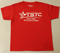 Red TSTC Youth Tee Shirts