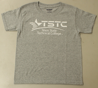 Gray TSTC Youth Tee Shirts