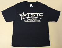 TSTC Dri-Power Active Navy T-Shirt with Vintage Heather