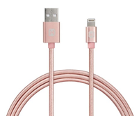iHome® 6-Foot Lightning Charging Cable in Rose Gold