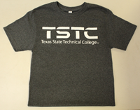 TSTC Dri-Power Active Graphite T-Shirt with Vintage Heather
