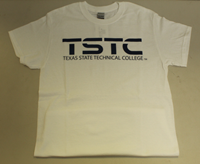 TSTC Logo Adult T-Shirt White