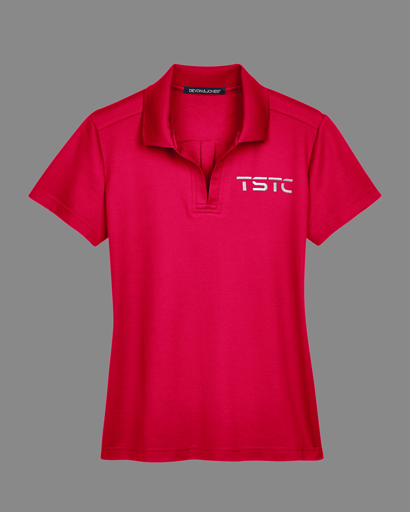 TSTC Devon & Jones Red Polo (SKU 1054457049)