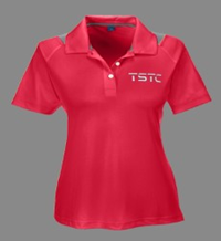 TSTC Team 365 Red/Charcoal Polo