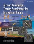 Airman Knowledge Testing Supplement For Instrument Rating - cover photo