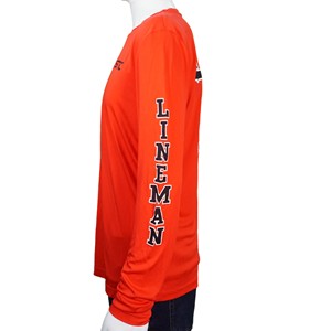 CI Sport Lineman Dry Fit L/S T-Shirt-Red -  2