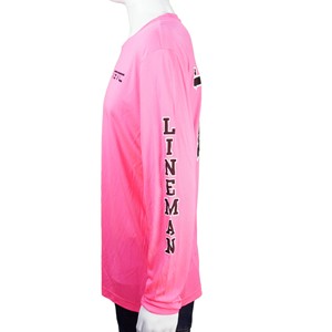 CI Sport Lineman Dry Fit L/S T-Shirt-Pink -  2