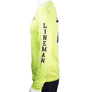 CI Sport Lineman Dry Fit L/S T-Shirt-Lime Green -  2