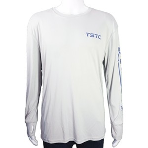 Duck Company Lineman Dry Fit L/S T-Shirt-Pearl Gray -  1