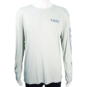 Duck Company Lineman Dry Fit L/S T-Shirt-Sage Green -  1