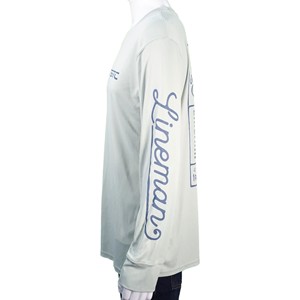 Duck Company Lineman Dry Fit L/S T-Shirt-Sage Green -  2