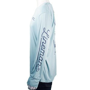 Duck Company Lineman Dry Fit L/S T-Shirt-Ocean Mist -  2