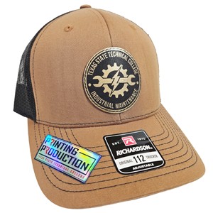 Industrial Maintenance Cap-Black and Gold - main view