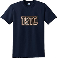 Navy Tstc T-Shirt With Mock Stitching