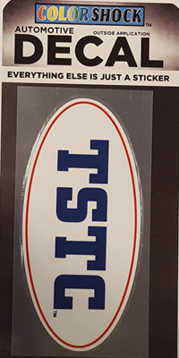 Tstc Oval Decal 5 1/2"